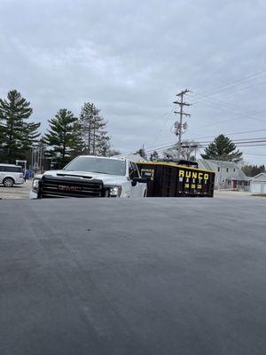 Runco waste Parker in handicap spot