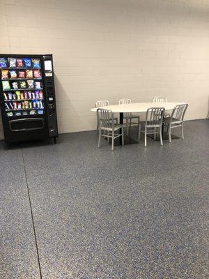 Sterile lobby. But decent seating