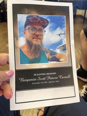 RIP, my nephew