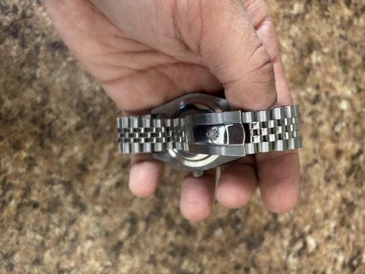 Replaced missing piece as well the pin.