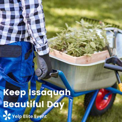 Join us for some sprucing up around downtown Issaquah! yelp.com/elite/east-side