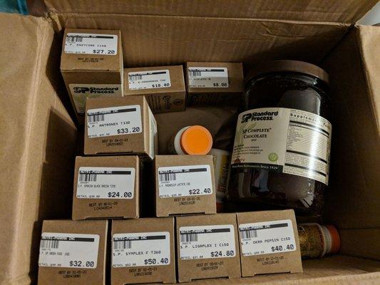 I made the New Years Resolution to buy most my supplements from Nutri Pharma. I saved about $140 with this purchase!