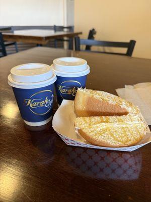 Madras coffee + karak chai