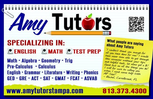 Amy Tutors Educational Services