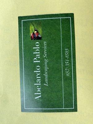 Abelardo Pablo Landscaping Services