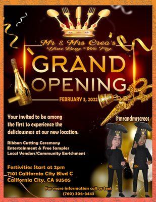 Mr & Mrs Creo's You Buy We Fry