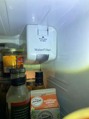 problem issue with water filter