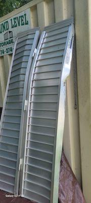 Bent badly, destroyed