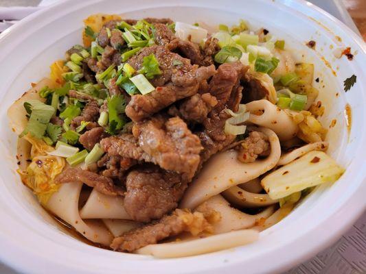 Spicy Cumin Lamb Hand Ripped Noodles