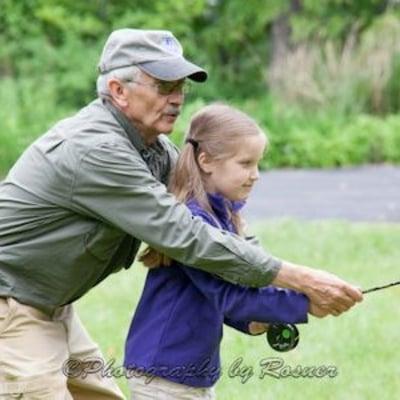 Teach kids fly fishing