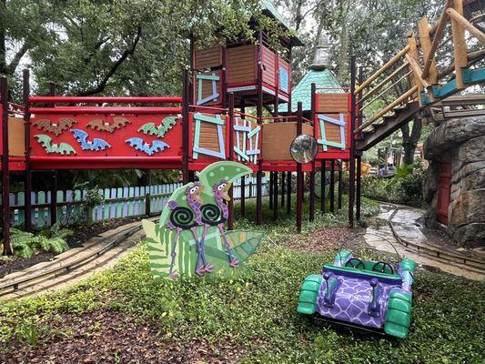 The Count's Zambezi Rally Kids Car Ride, Sesame Street Safari of Fun, Busch Gardens, Tampa