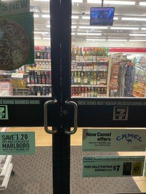 Its locked. I walked here for it to be locked