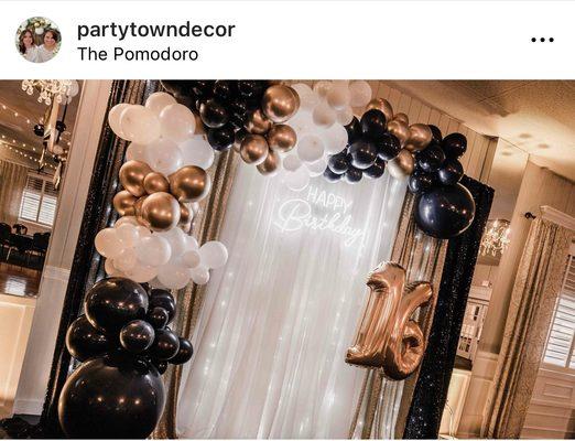 Party Town Decor