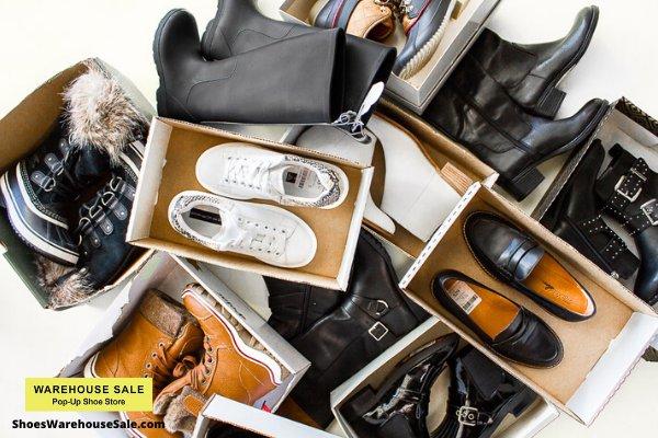 Warehouse Sale - Pop-Up Shoe Store