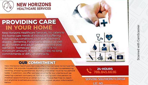 New Horizons Healthcare Services