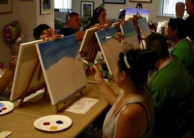 Birthday Landscape Painting