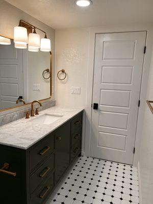 Transitional Bathroom refresh