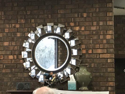 Cool waiting room decor