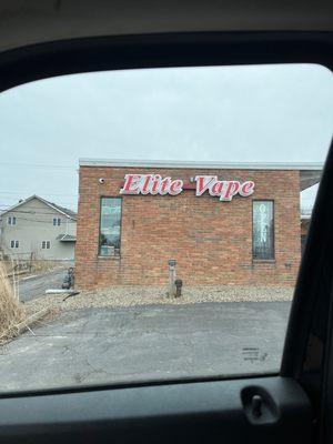 front of store, can't go inside because it's fucking CLOSED