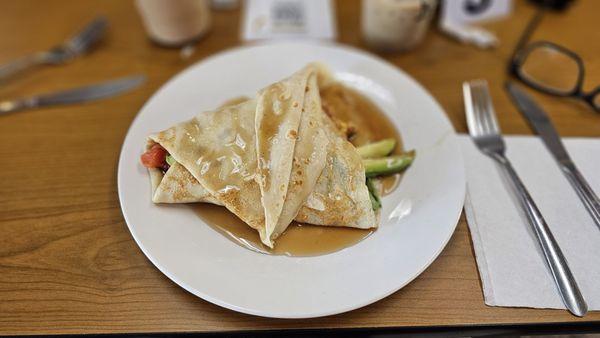 Avacado Chicken Crepe