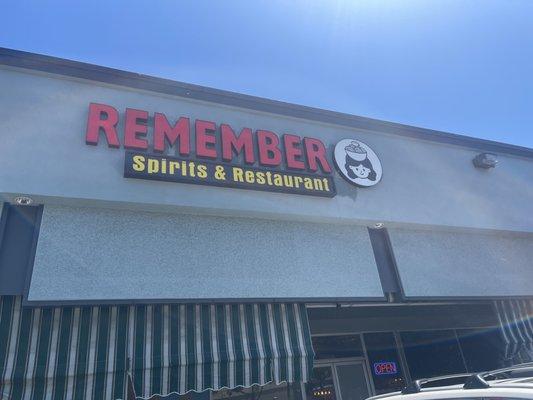 Spirits and Chinese food