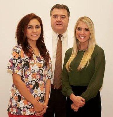 Cristina (Assistant), Dr. Arango, Catherine (Treatment Coordinator)