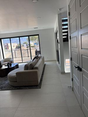 Cleaning living rooms