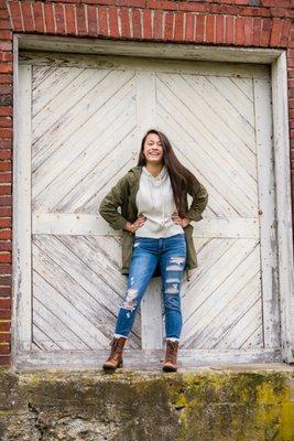 Victoria having fun in Sykesville.