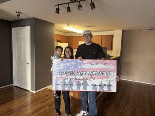 Thank You Heroes Home Rebate Program