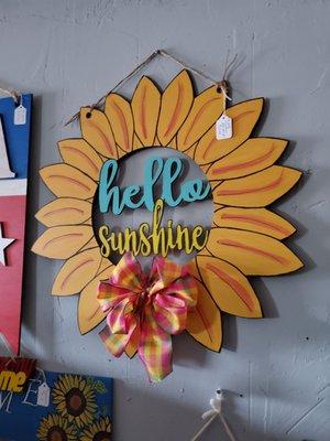 Handpainted door signs