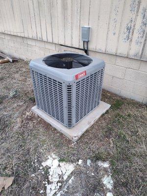 New Coleman 2 ton a/c unit