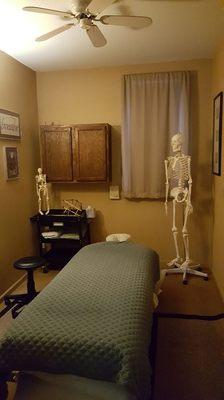 One of several treatment rooms.