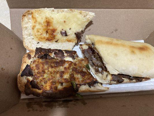 Dominos Philly sandwich