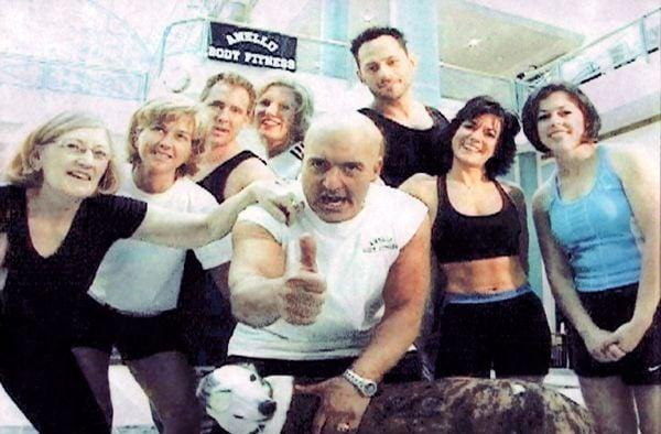 Vince Anello with family and clients