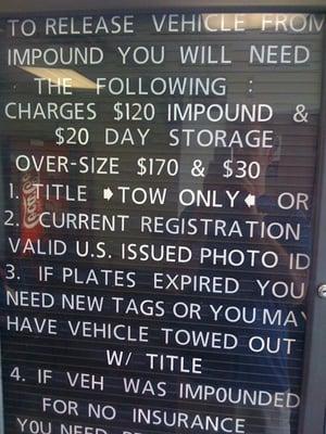 5160 York Street Impound lot - Denver, CO