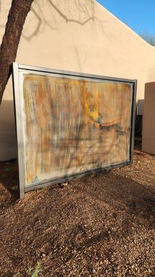 Privacy Panel ( AC Unit )
Oil rubbed bronze with natural rust