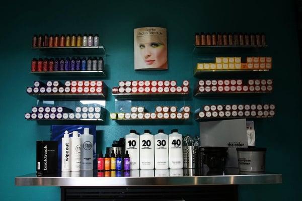 Get a customized color mixed just for you at the Color Bar.