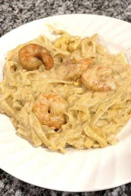 Shrimp Alfredo