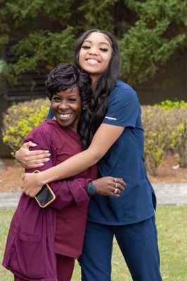 More than a school, it's a family. We support our students from enrollment to employment. Join a supportive professional community right her