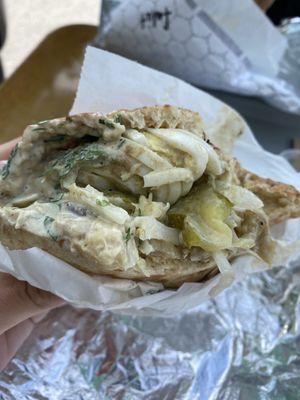 Eggplant Sandwich ($10)