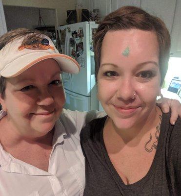 Me and my beloved daughter, Evan. Sunset 09/10/2022