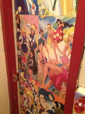 Fun bands, but bathroom is sweet :) art, anyways