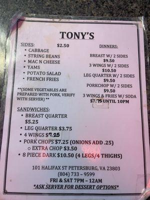 Tony's Disco & Steak House