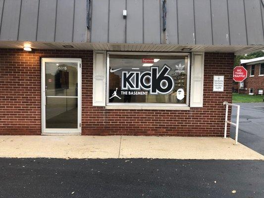 Storefront, Parking available directly in front, on side, and behind the building as well.