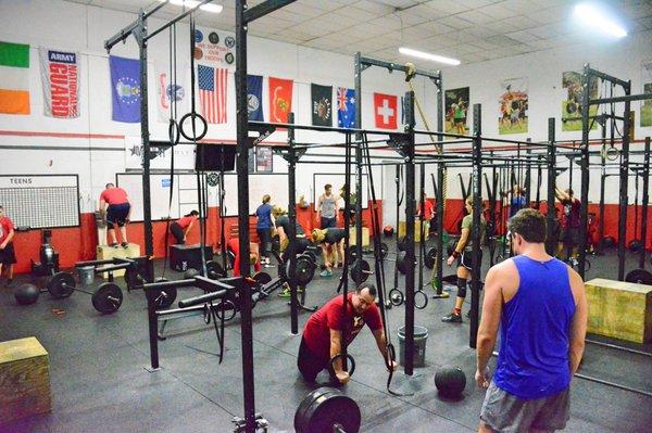 A WOD (workout of the day) in Room 1