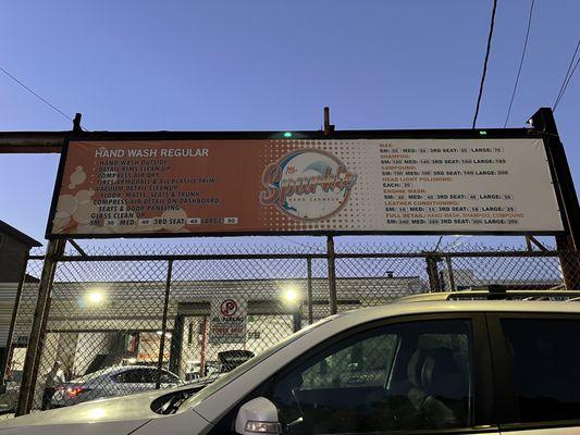 Mr Sparkle Hand Car Wash