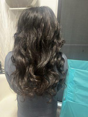 Another wonderful experience! My hair literally looks like silk. 