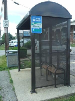 Lextran Bus Stop 1393