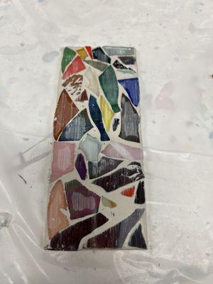 Glass mosaic