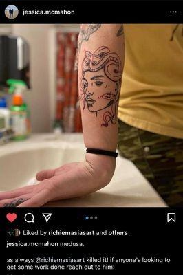 Tattoo by Richie Masias